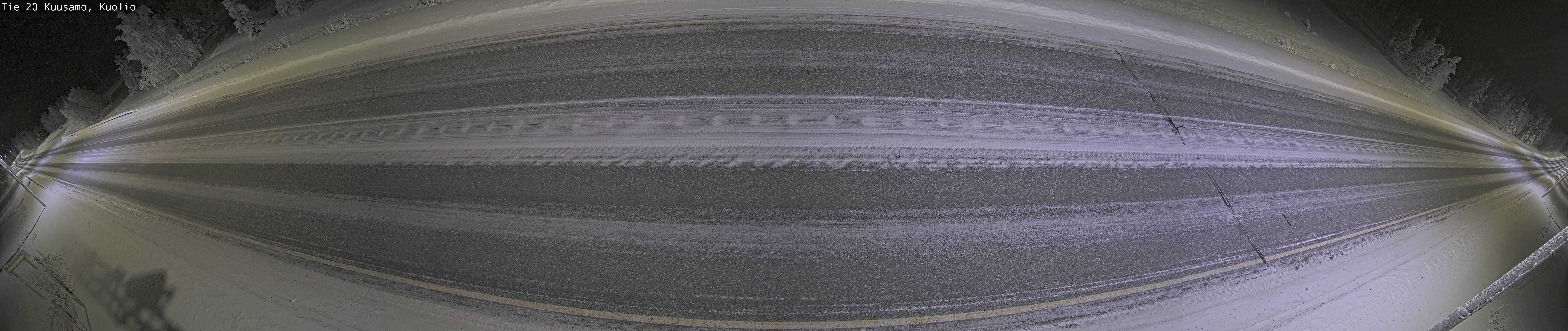 Weather Camera Image Väg 20 Kuusamo, Kuolio, Kuusamo, Pohjois-Pohjanmaa
