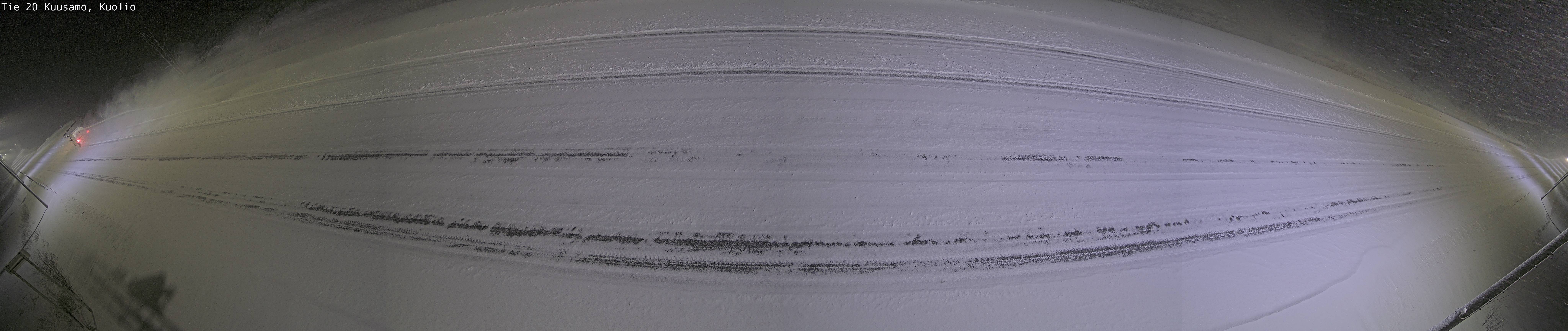 Weather Camera Image Väg 20 Kuusamo, Kuolio, Kuusamo, Pohjois-Pohjanmaa