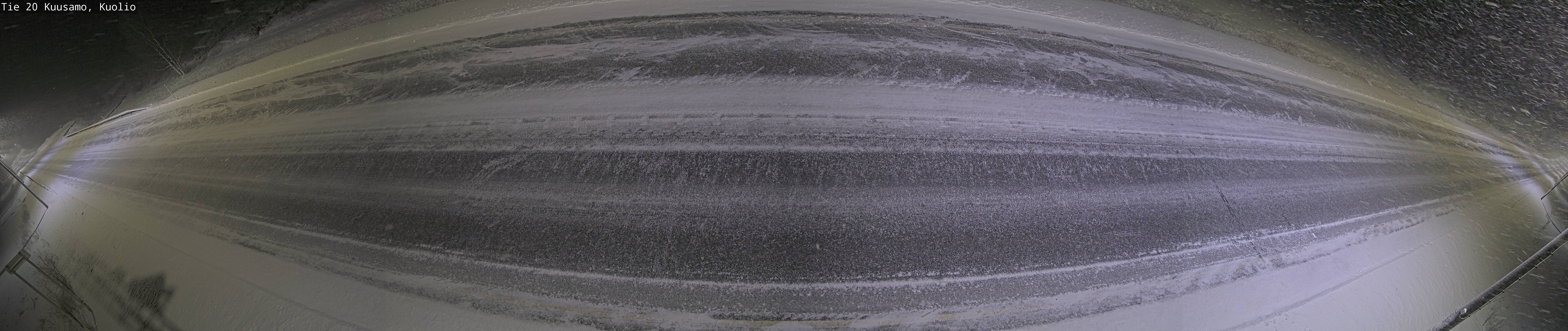 Weather Camera Image Väg 20 Kuusamo, Kuolio, Kuusamo, Pohjois-Pohjanmaa