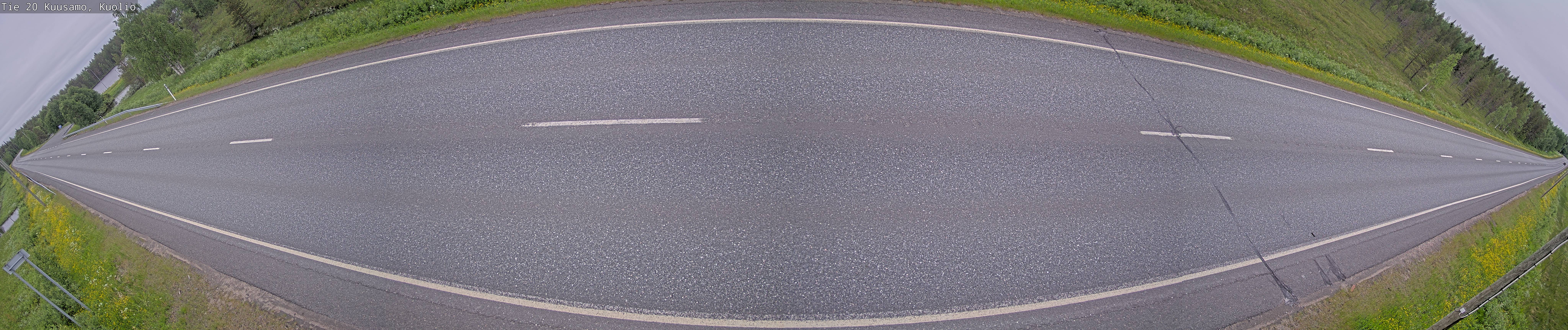 Weather Camera Image Väg 20 Kuusamo, Kuolio, Kuusamo, Pohjois-Pohjanmaa