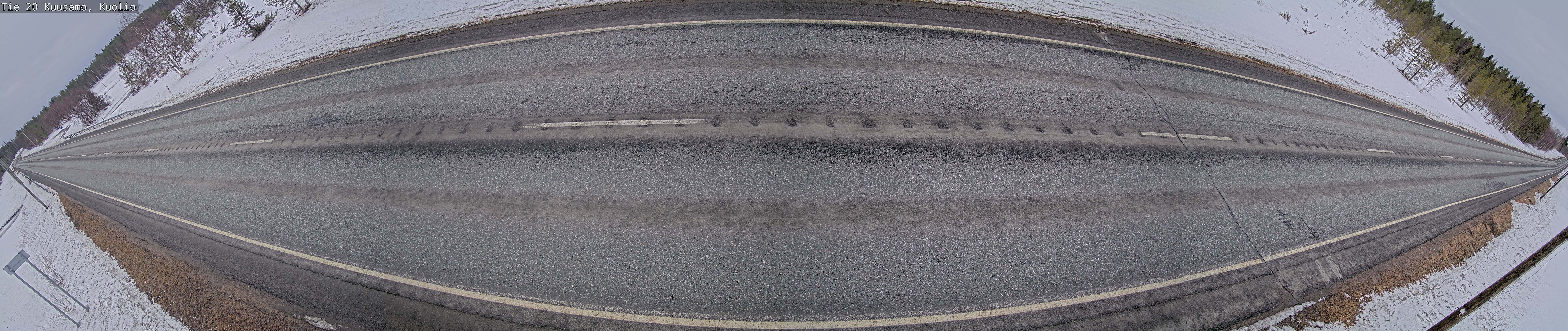 Weather Camera Image Road 20 Kuusamo, Kuolio, Kuusamo, Pohjois-Pohjanmaa
