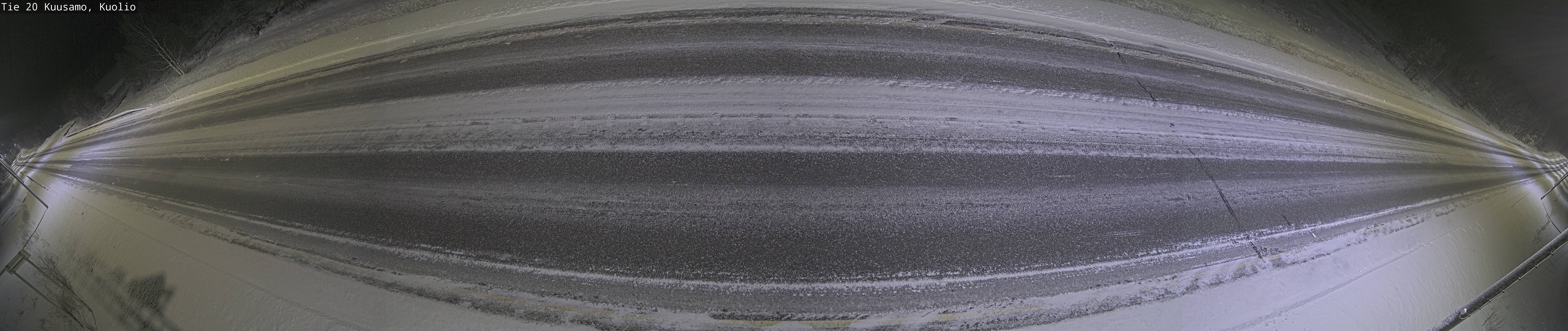 Weather Camera Image Väg 20 Kuusamo, Kuolio, Kuusamo, Pohjois-Pohjanmaa