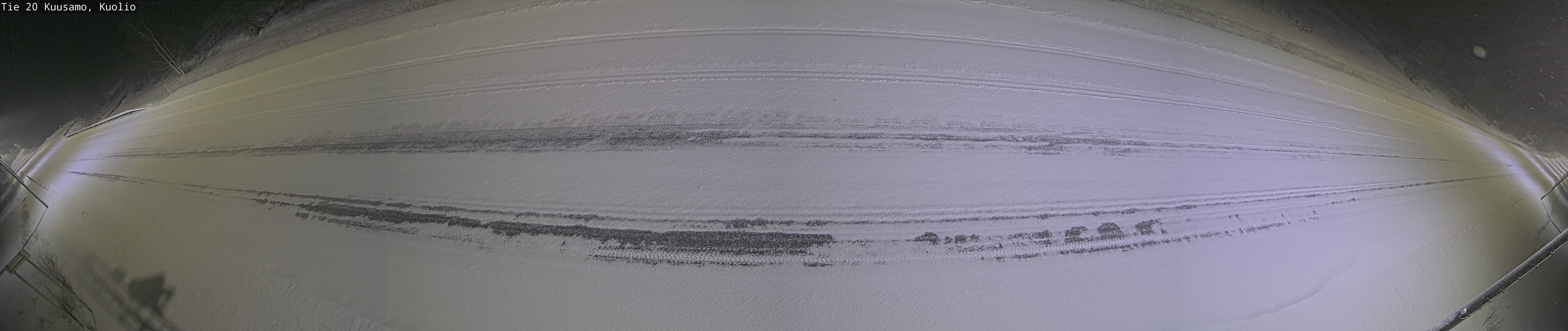 Weather Camera Image Väg 20 Kuusamo, Kuolio, Kuusamo, Pohjois-Pohjanmaa