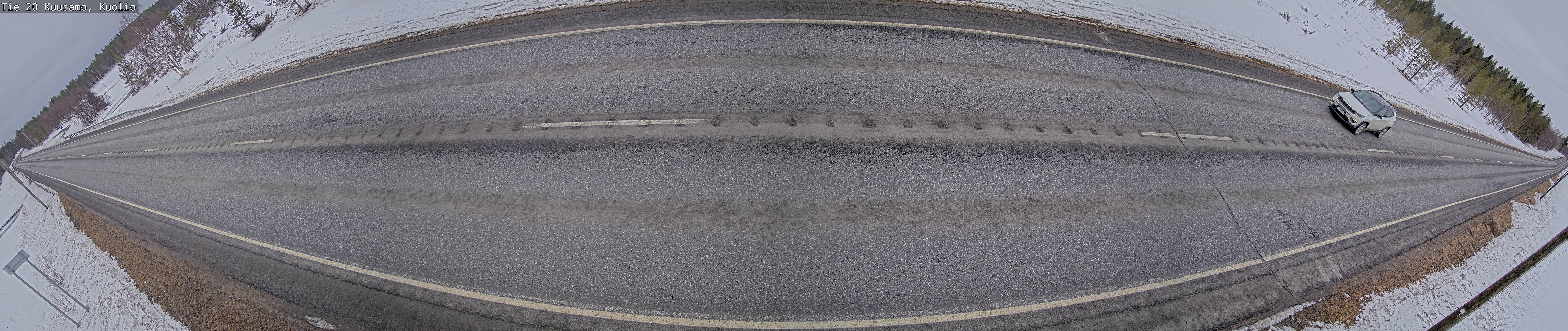 Weather Camera Image Väg 20 Kuusamo, Kuolio, Kuusamo, Pohjois-Pohjanmaa