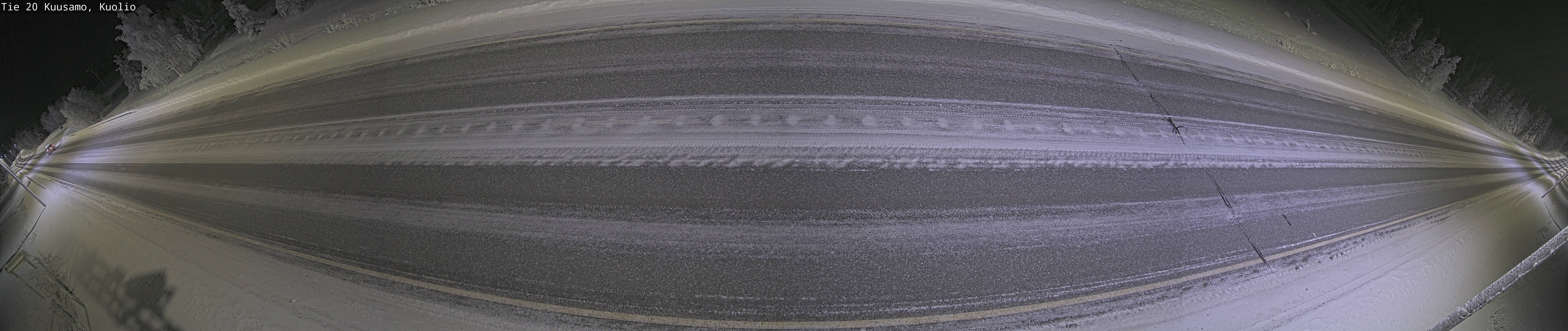 Weather Camera Image Väg 20 Kuusamo, Kuolio, Kuusamo, Pohjois-Pohjanmaa