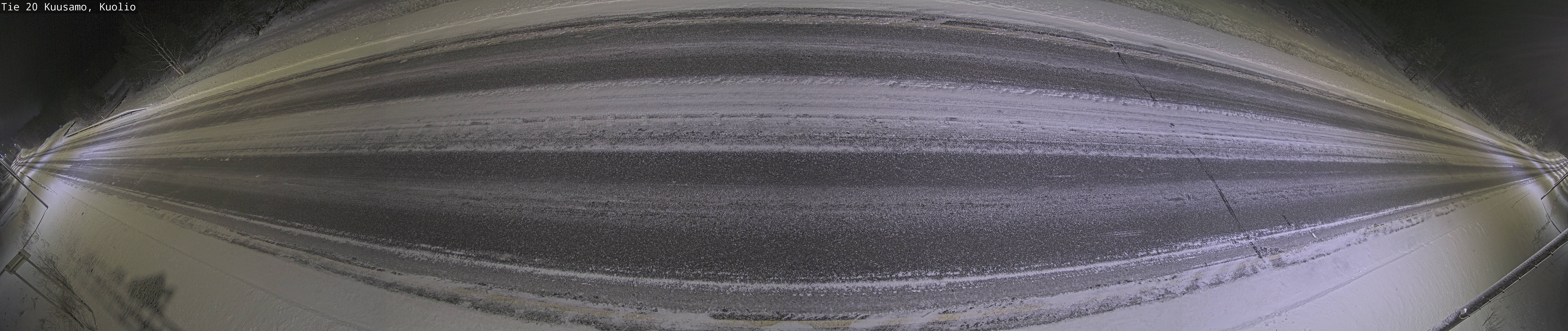 Weather Camera Image Väg 20 Kuusamo, Kuolio, Kuusamo, Pohjois-Pohjanmaa