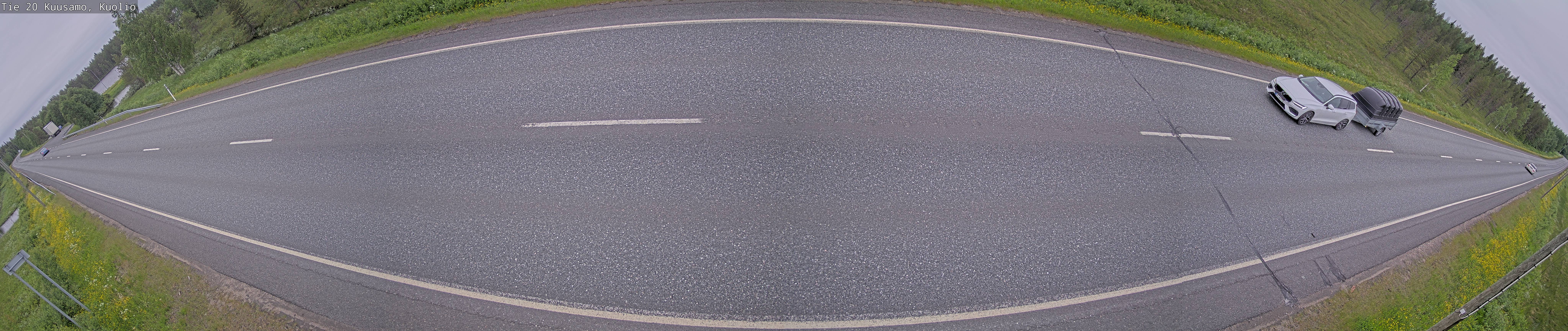 Weather Camera Image Väg 20 Kuusamo, Kuolio, Kuusamo, Pohjois-Pohjanmaa
