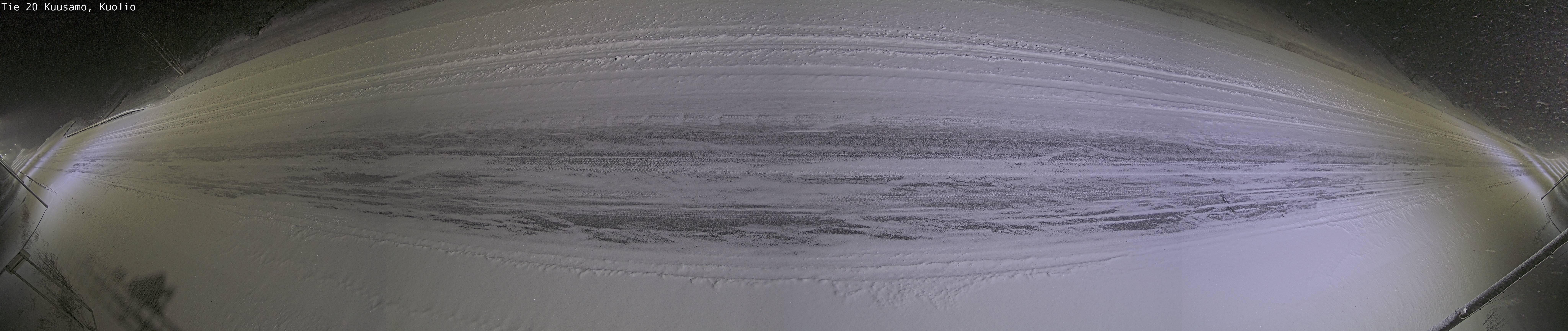 Weather Camera Image Väg 20 Kuusamo, Kuolio, Kuusamo, Pohjois-Pohjanmaa