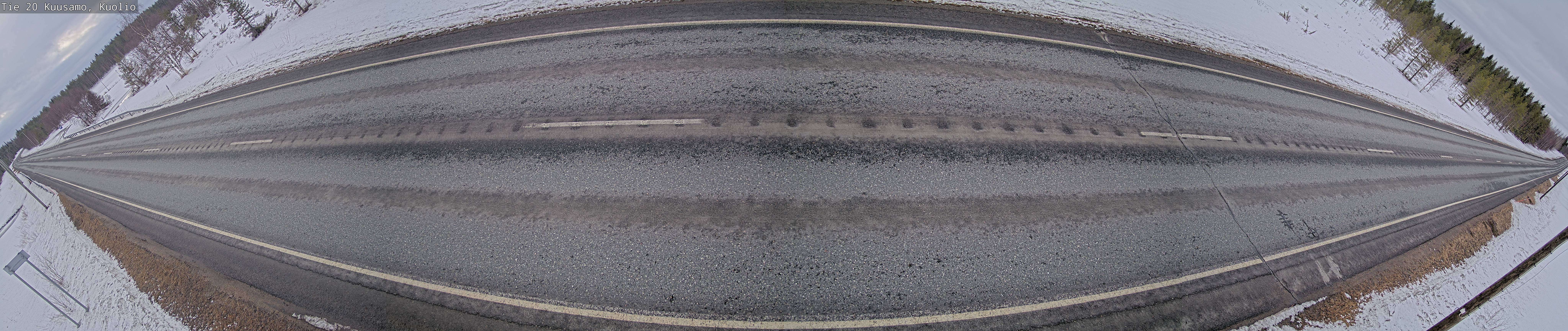 Weather Camera Image Road 20 Kuusamo, Kuolio, Kuusamo, Pohjois-Pohjanmaa
