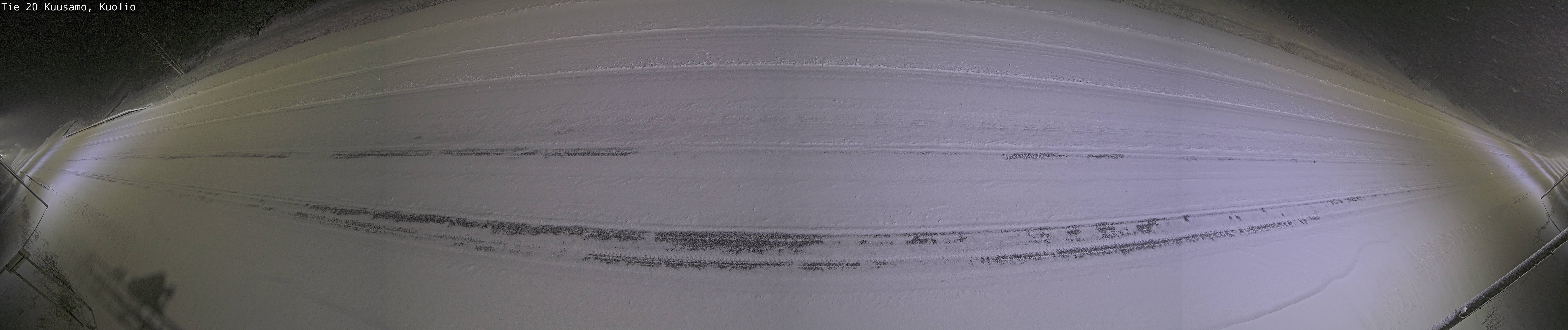 Weather Camera Image Väg 20 Kuusamo, Kuolio, Kuusamo, Pohjois-Pohjanmaa