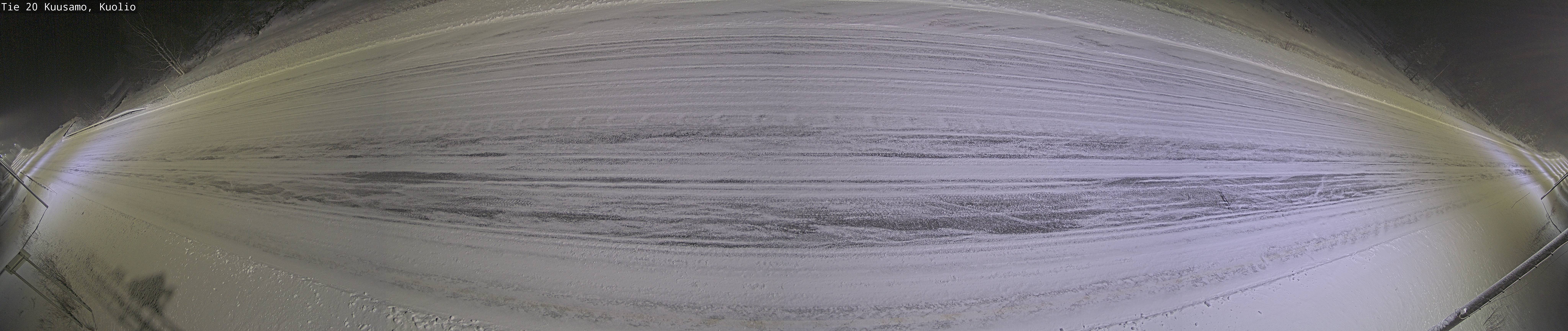 Weather Camera Image Väg 20 Kuusamo, Kuolio, Kuusamo, Pohjois-Pohjanmaa