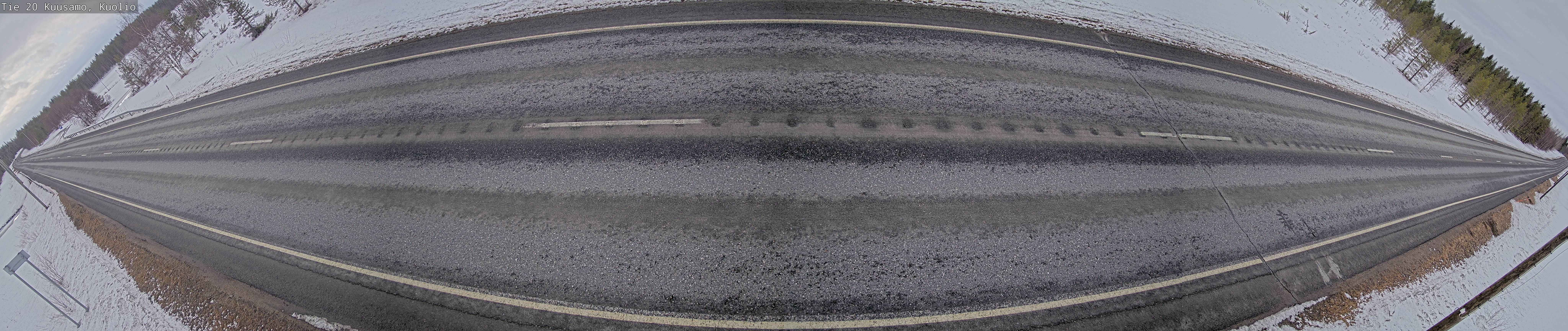 Weather Camera Image Road 20 Kuusamo, Kuolio, Kuusamo, Pohjois-Pohjanmaa