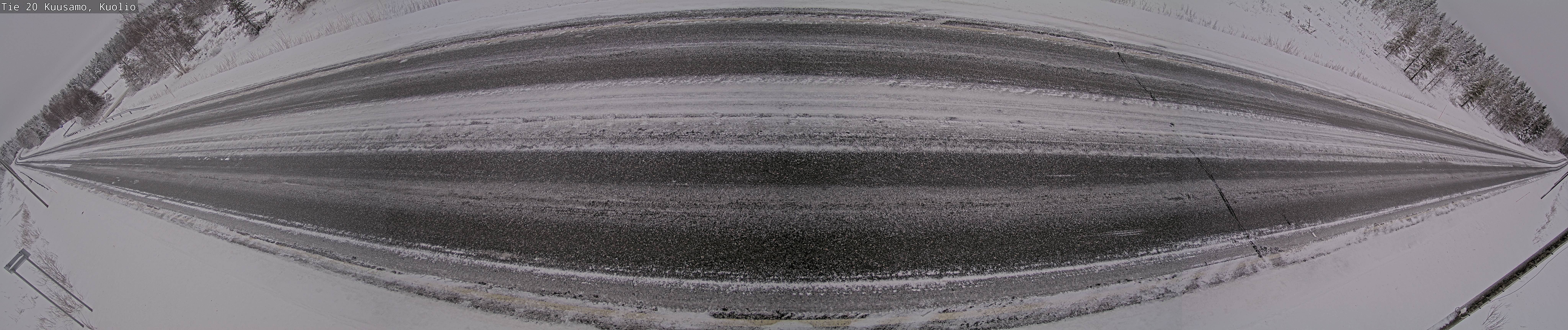 Weather Camera Image Väg 20 Kuusamo, Kuolio, Kuusamo, Pohjois-Pohjanmaa