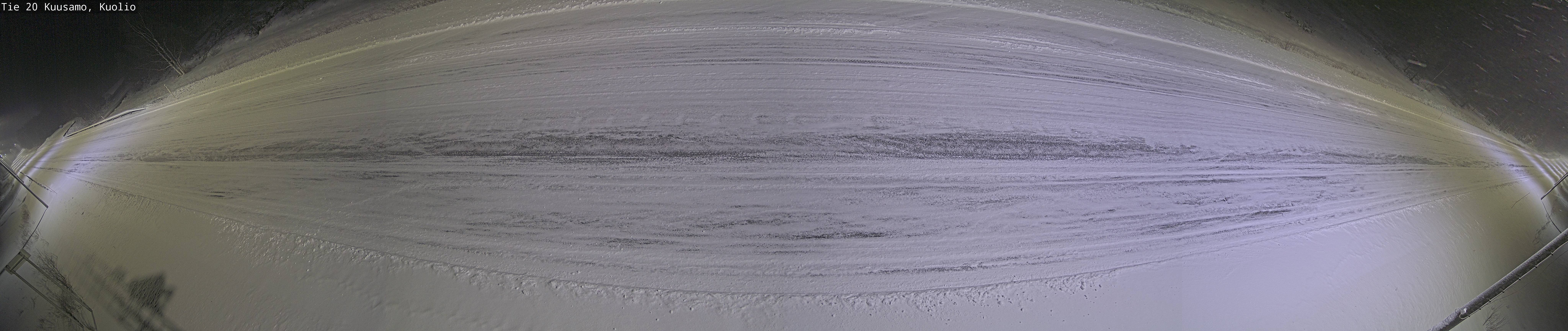 Weather Camera Image Väg 20 Kuusamo, Kuolio, Kuusamo, Pohjois-Pohjanmaa