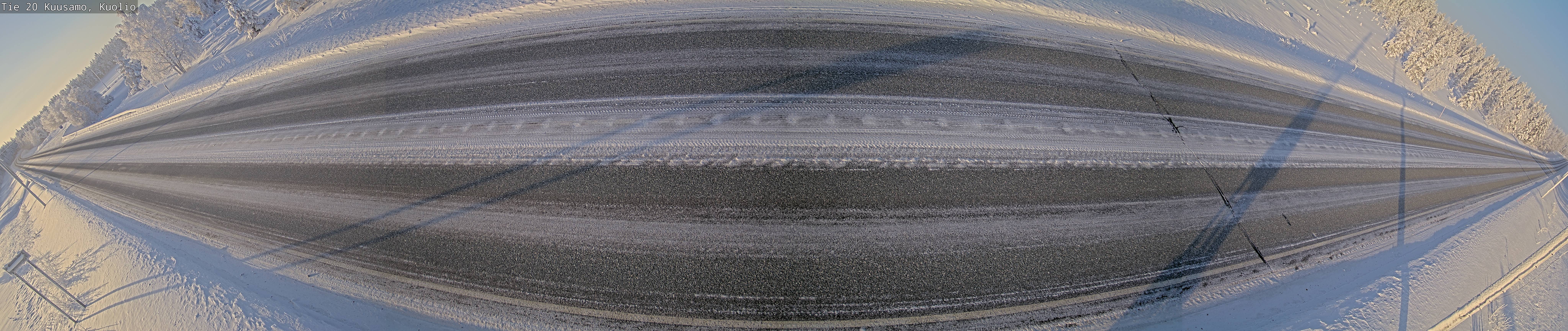 Weather Camera Image Road 20 Kuusamo, Kuolio, Kuusamo, Pohjois-Pohjanmaa