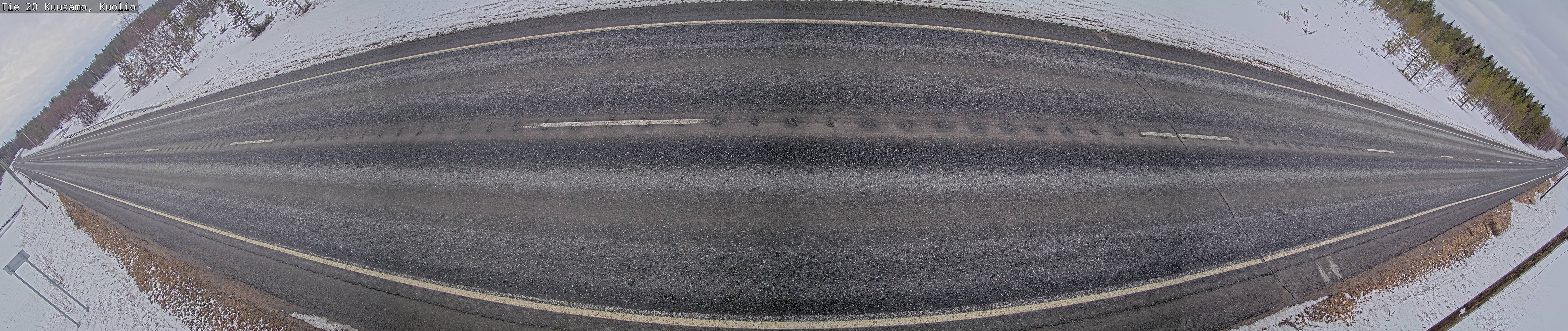 Weather Camera Image Road 20 Kuusamo, Kuolio, Kuusamo, Pohjois-Pohjanmaa
