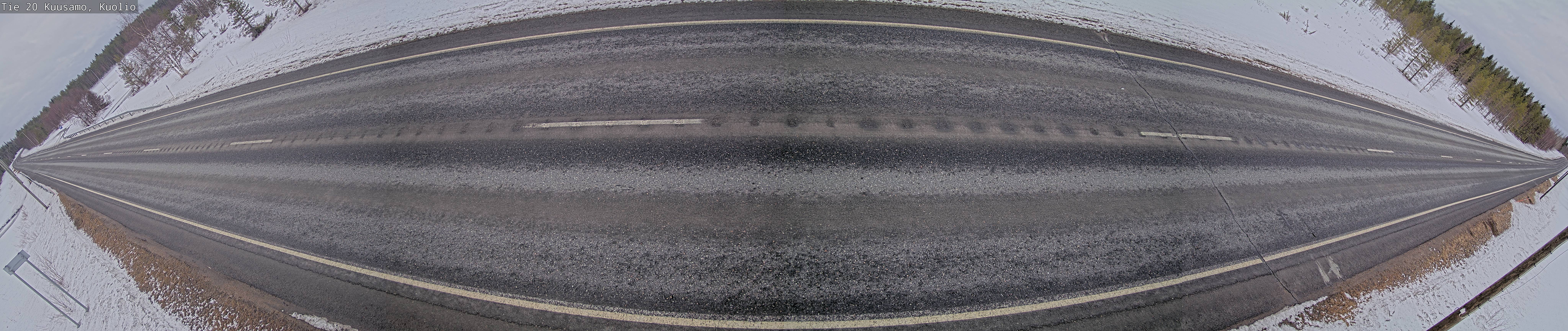 Weather Camera Image Road 20 Kuusamo, Kuolio, Kuusamo, Pohjois-Pohjanmaa