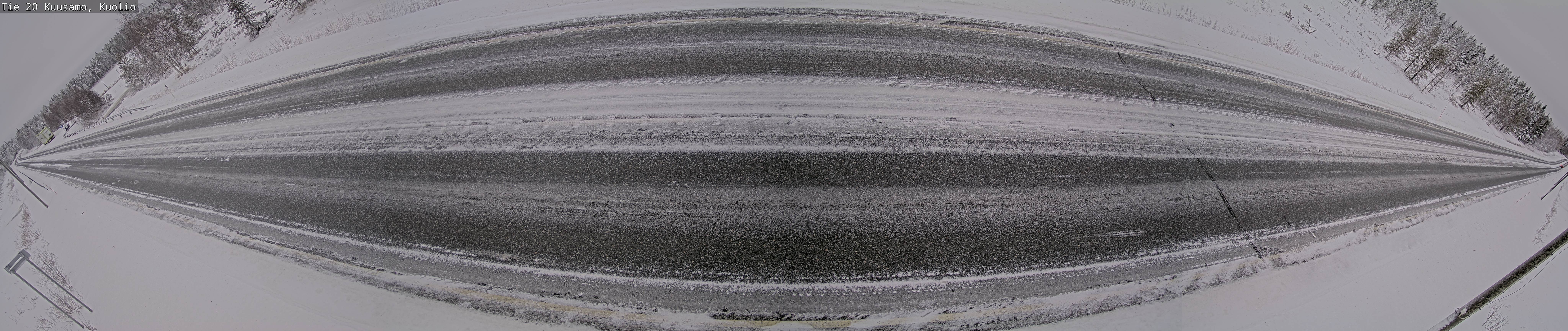 Weather Camera Image Väg 20 Kuusamo, Kuolio, Kuusamo, Pohjois-Pohjanmaa