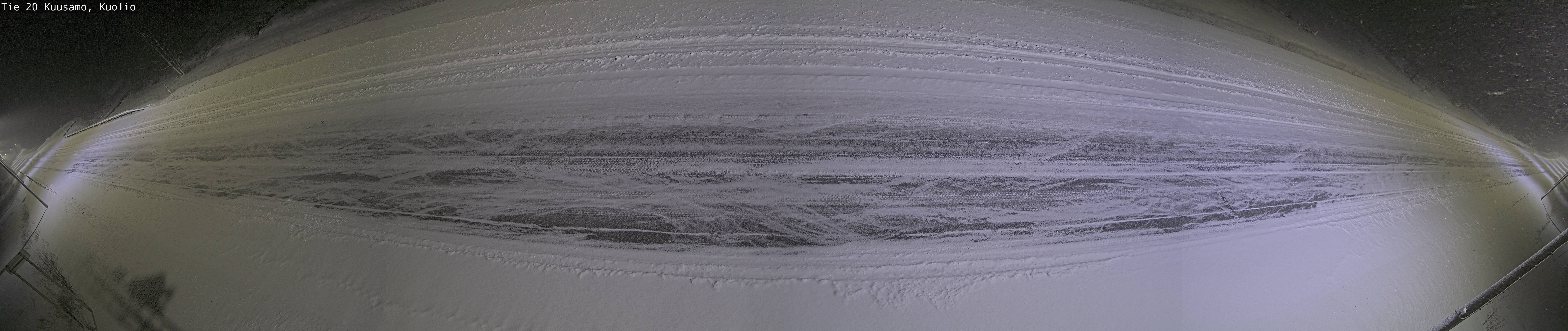 Weather Camera Image Väg 20 Kuusamo, Kuolio, Kuusamo, Pohjois-Pohjanmaa