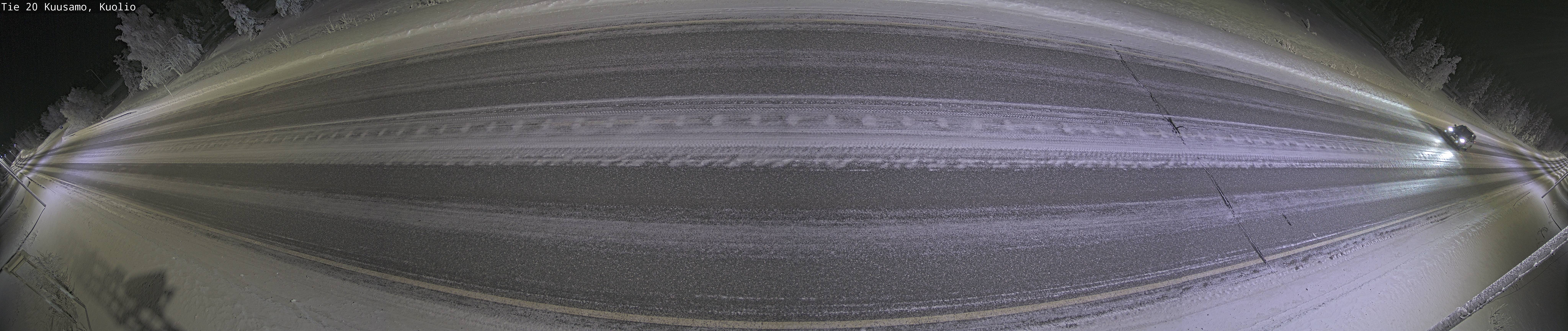 Weather Camera Image Väg 20 Kuusamo, Kuolio, Kuusamo, Pohjois-Pohjanmaa