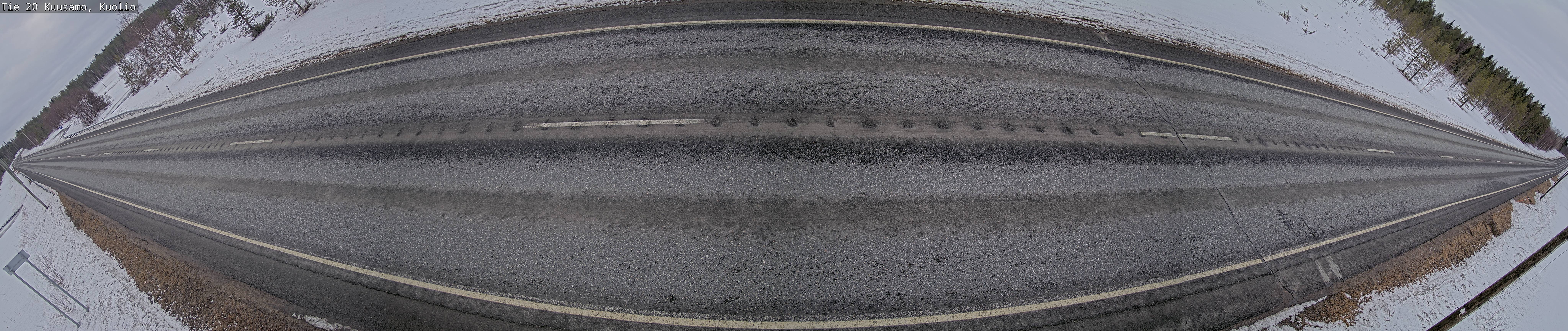 Weather Camera Image Road 20 Kuusamo, Kuolio, Kuusamo, Pohjois-Pohjanmaa