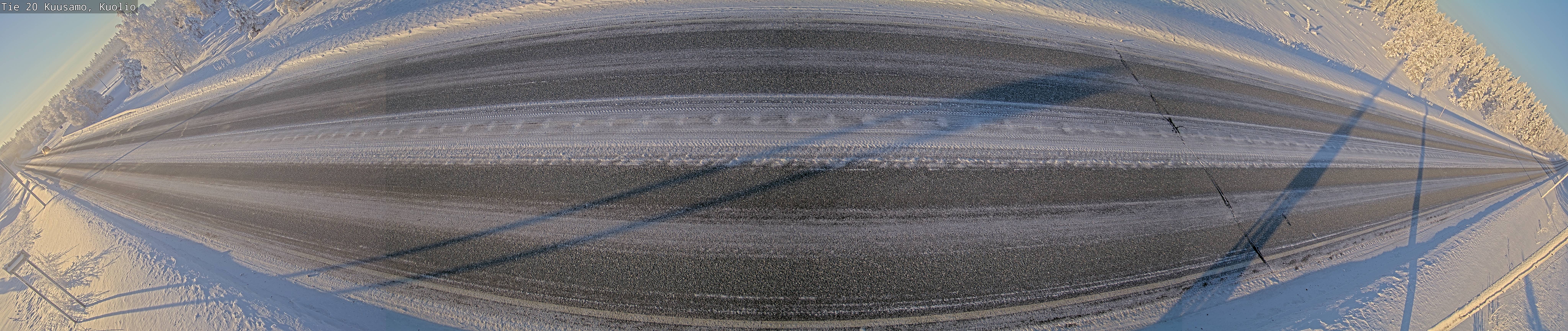 Weather Camera Image Road 20 Kuusamo, Kuolio, Kuusamo, Pohjois-Pohjanmaa