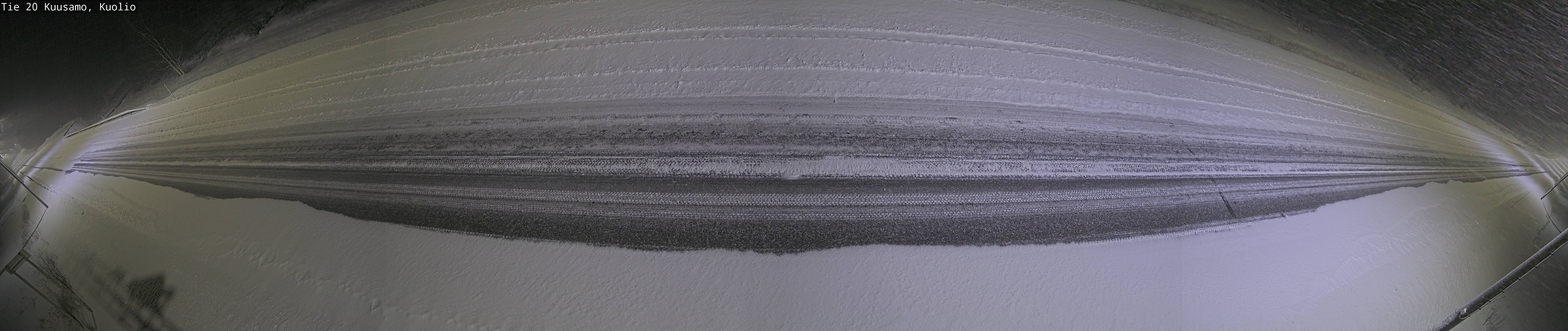 Weather Camera Image Väg 20 Kuusamo, Kuolio, Kuusamo, Pohjois-Pohjanmaa