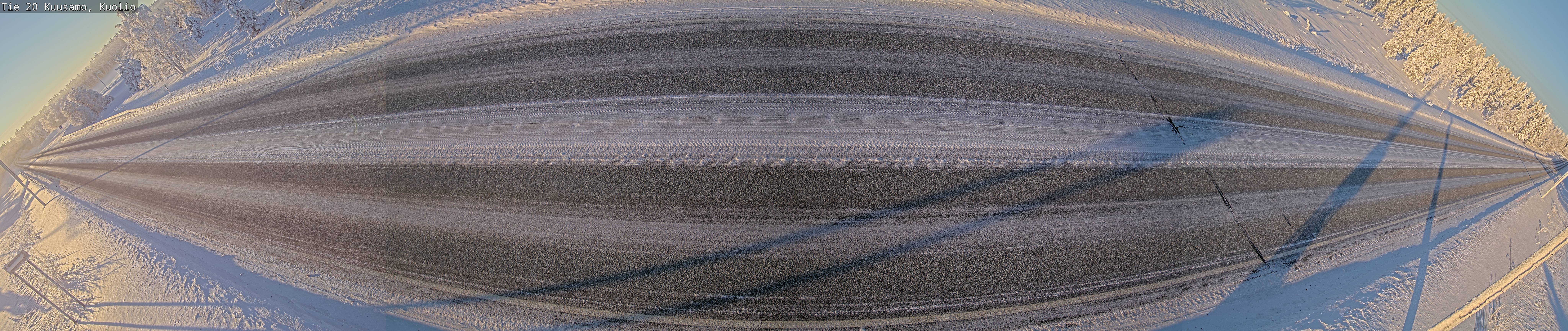 Weather Camera Image Road 20 Kuusamo, Kuolio, Kuusamo, Pohjois-Pohjanmaa