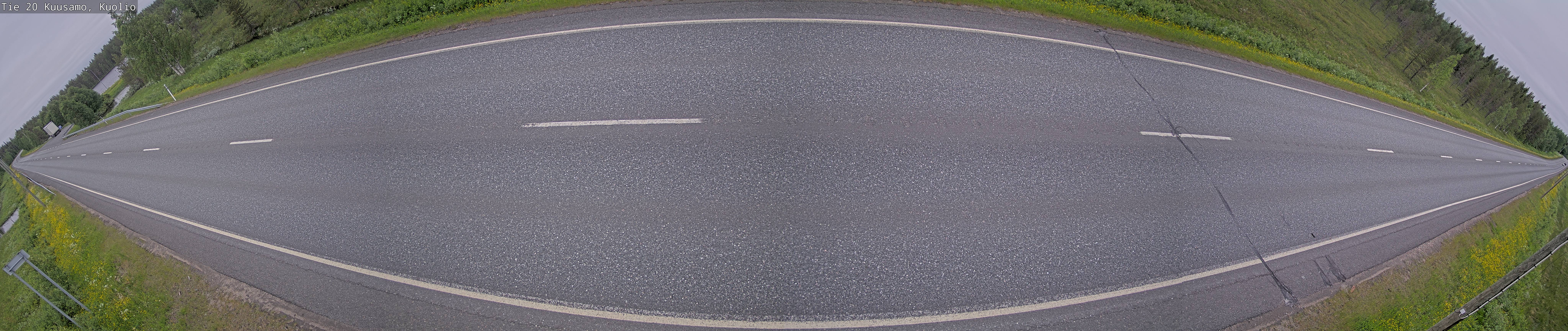 Weather Camera Image Väg 20 Kuusamo, Kuolio, Kuusamo, Pohjois-Pohjanmaa