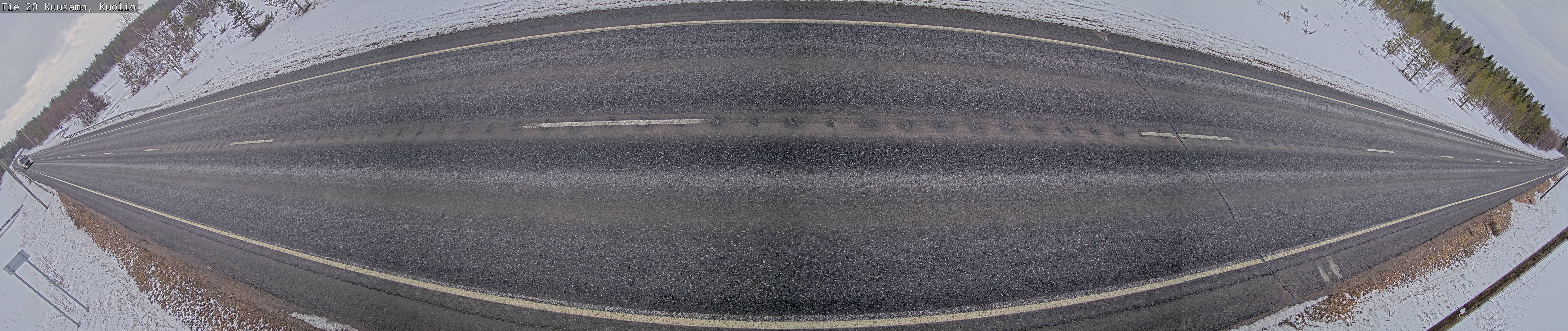 Weather Camera Image Road 20 Kuusamo, Kuolio, Kuusamo, Pohjois-Pohjanmaa
