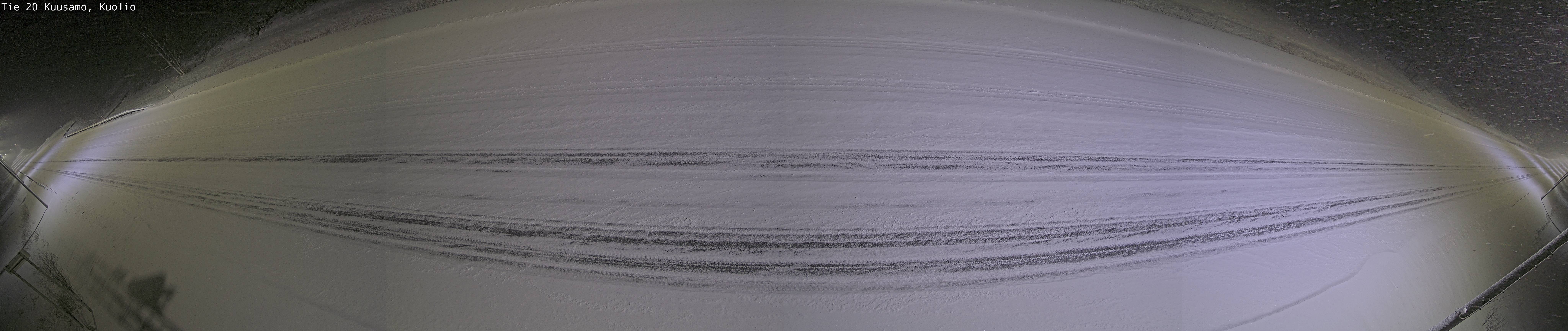 Weather Camera Image Väg 20 Kuusamo, Kuolio, Kuusamo, Pohjois-Pohjanmaa