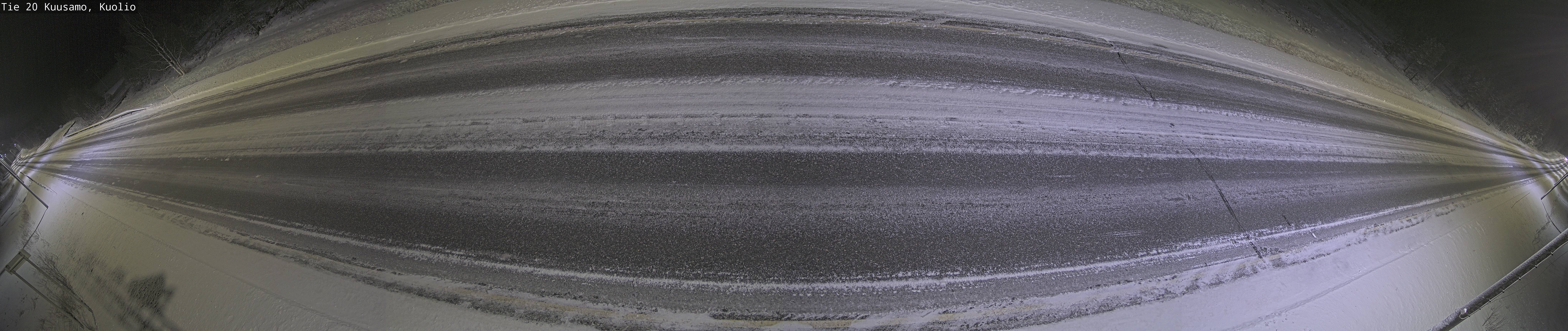 Weather Camera Image Väg 20 Kuusamo, Kuolio, Kuusamo, Pohjois-Pohjanmaa