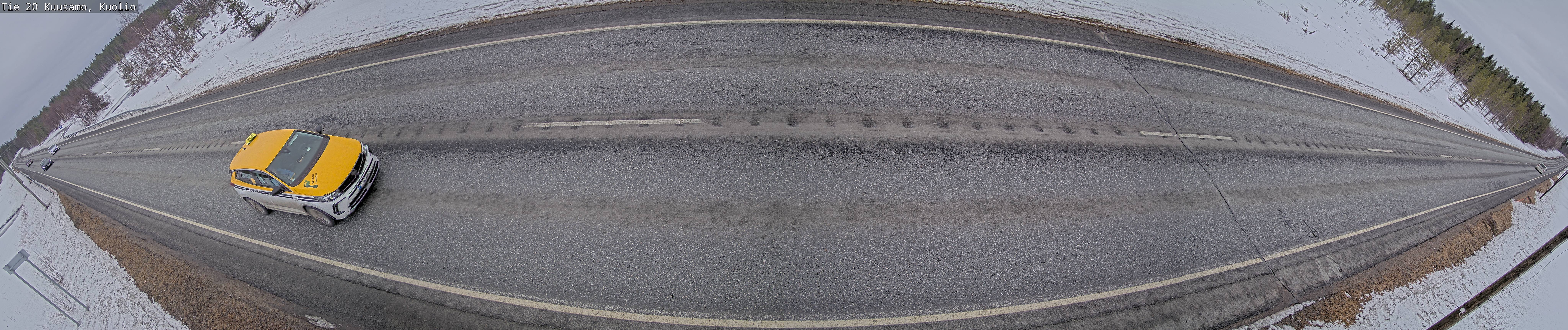 Weather Camera Image Väg 20 Kuusamo, Kuolio, Kuusamo, Pohjois-Pohjanmaa