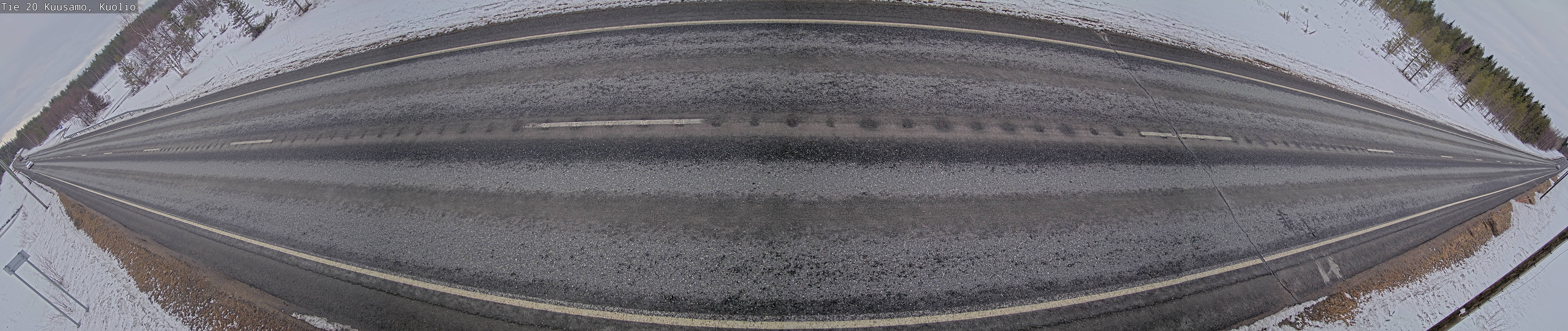 Weather Camera Image Road 20 Kuusamo, Kuolio, Kuusamo, Pohjois-Pohjanmaa