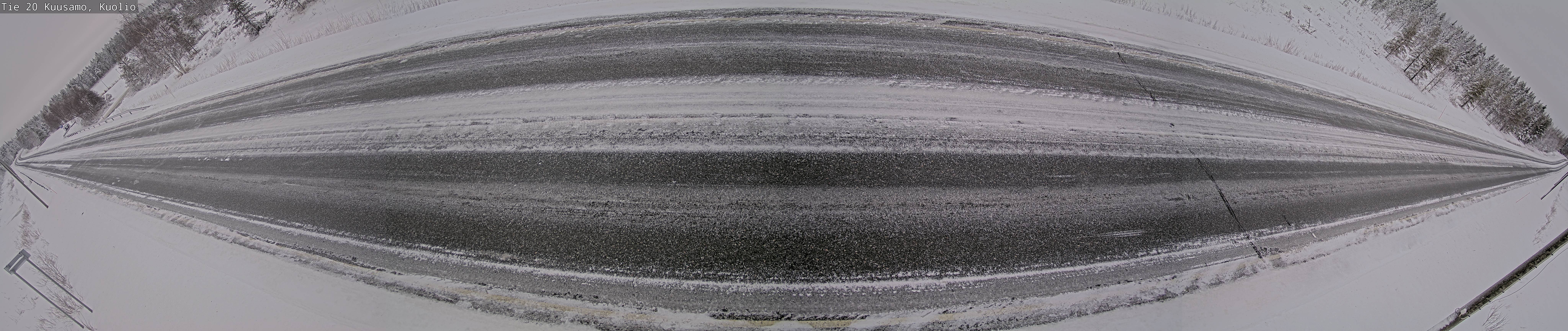Weather Camera Image Väg 20 Kuusamo, Kuolio, Kuusamo, Pohjois-Pohjanmaa