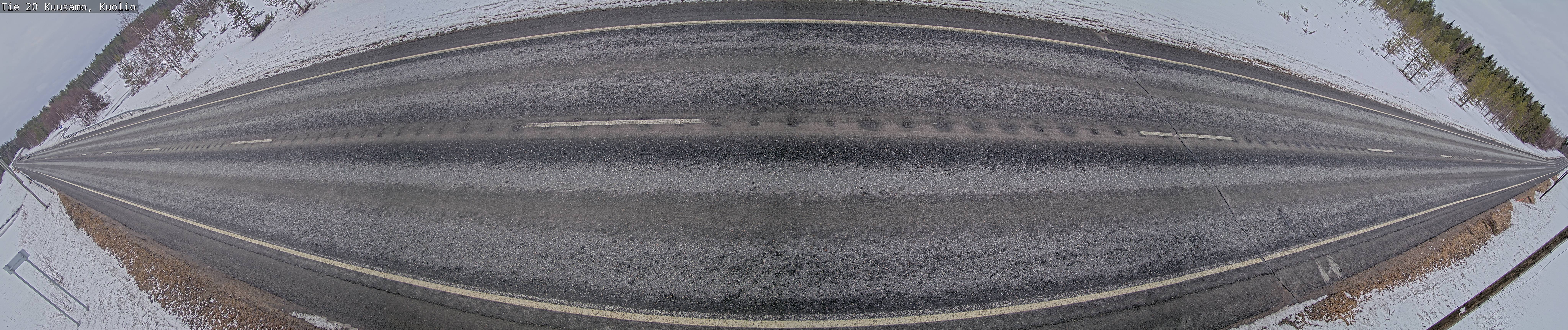 Weather Camera Image Road 20 Kuusamo, Kuolio, Kuusamo, Pohjois-Pohjanmaa