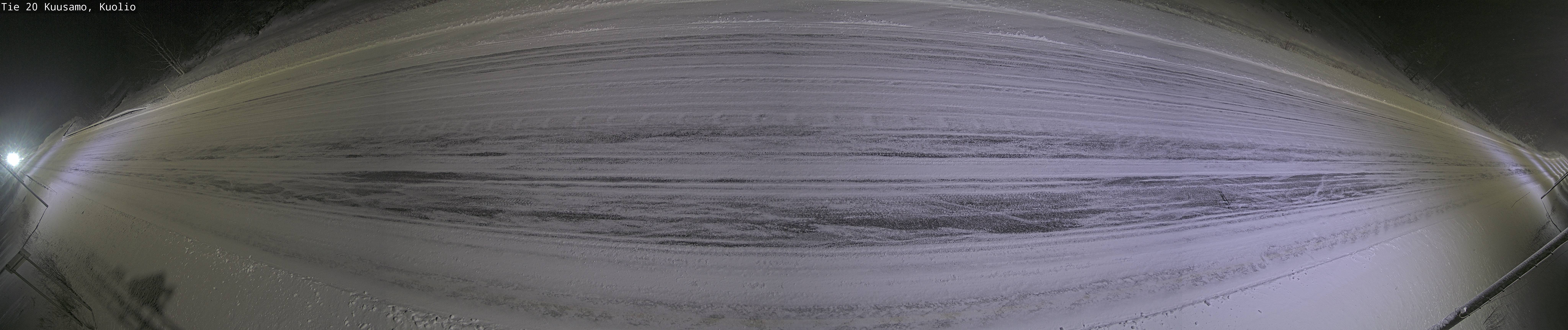 Weather Camera Image Väg 20 Kuusamo, Kuolio, Kuusamo, Pohjois-Pohjanmaa