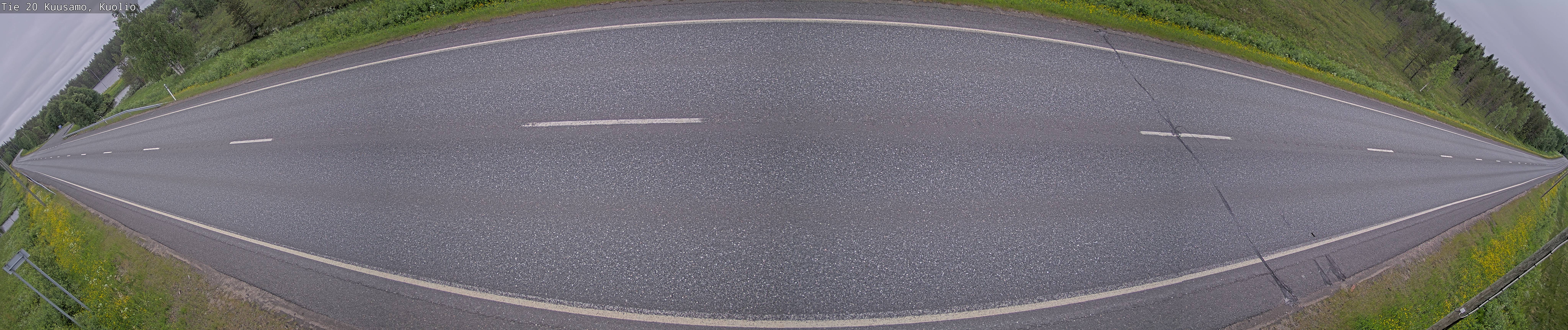 Weather Camera Image Väg 20 Kuusamo, Kuolio, Kuusamo, Pohjois-Pohjanmaa