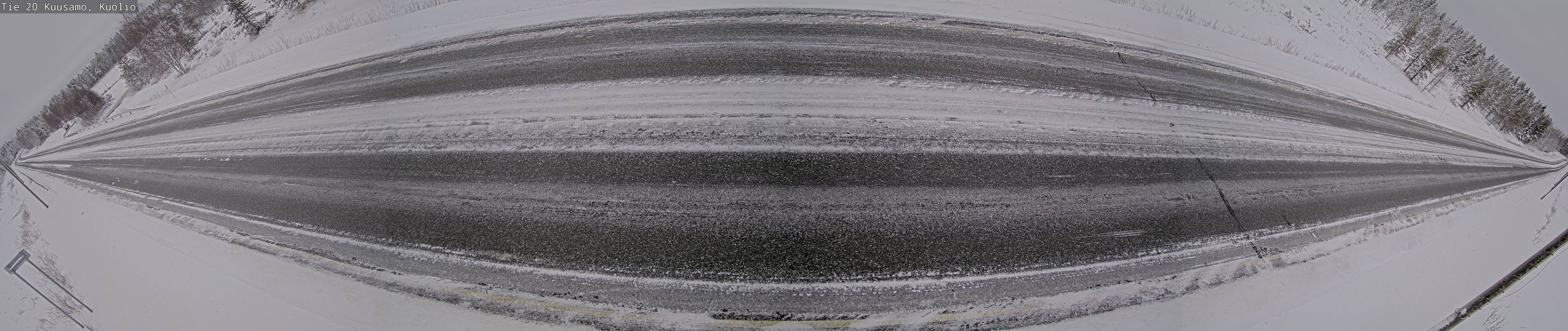 Weather Camera Image Väg 20 Kuusamo, Kuolio, Kuusamo, Pohjois-Pohjanmaa