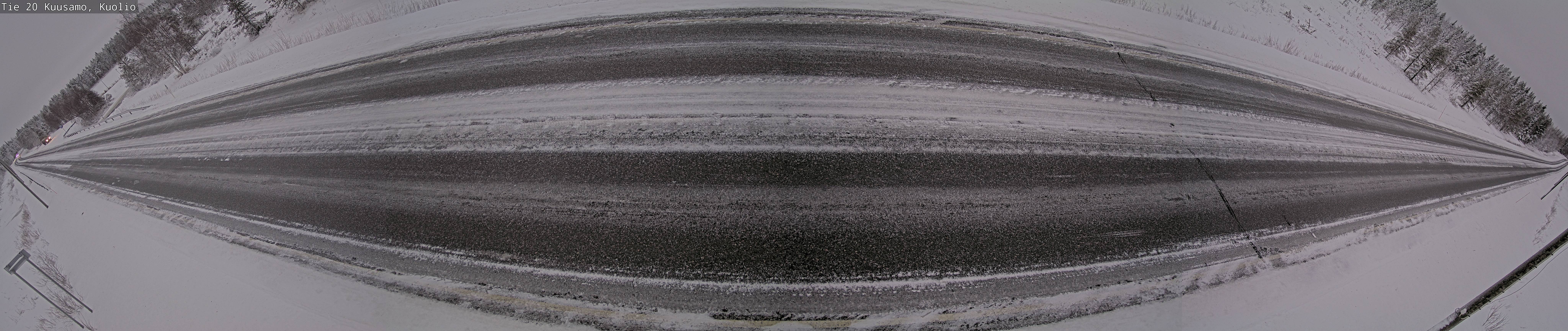 Weather Camera Image Väg 20 Kuusamo, Kuolio, Kuusamo, Pohjois-Pohjanmaa