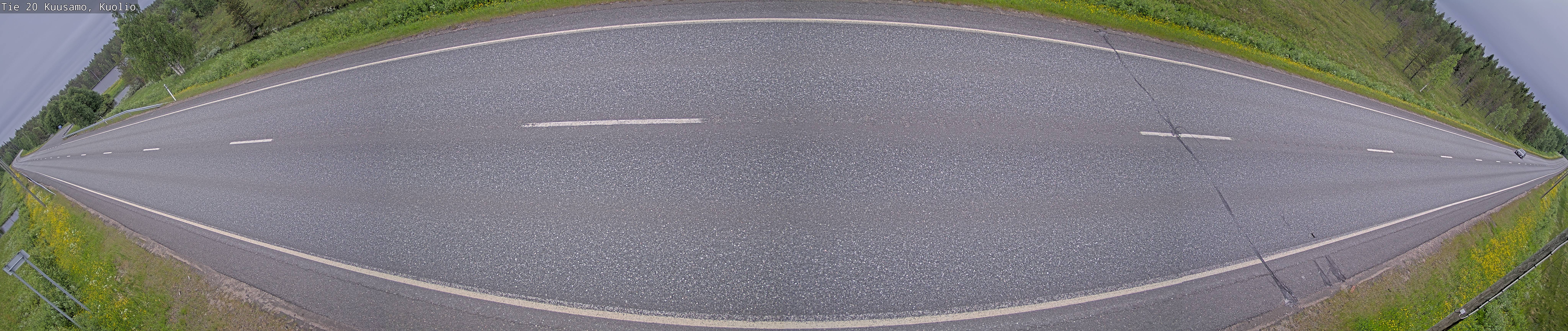 Weather Camera Image Väg 20 Kuusamo, Kuolio, Kuusamo, Pohjois-Pohjanmaa
