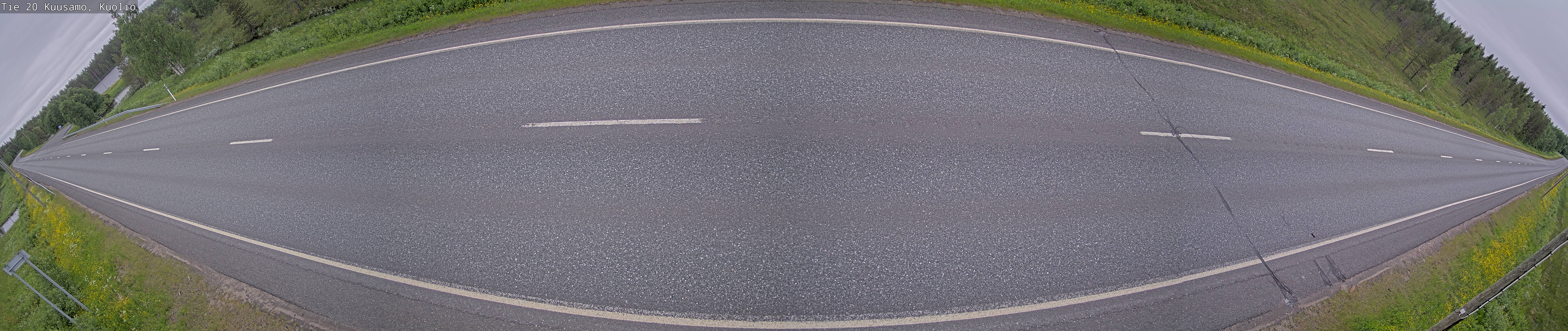 Weather Camera Image Väg 20 Kuusamo, Kuolio, Kuusamo, Pohjois-Pohjanmaa