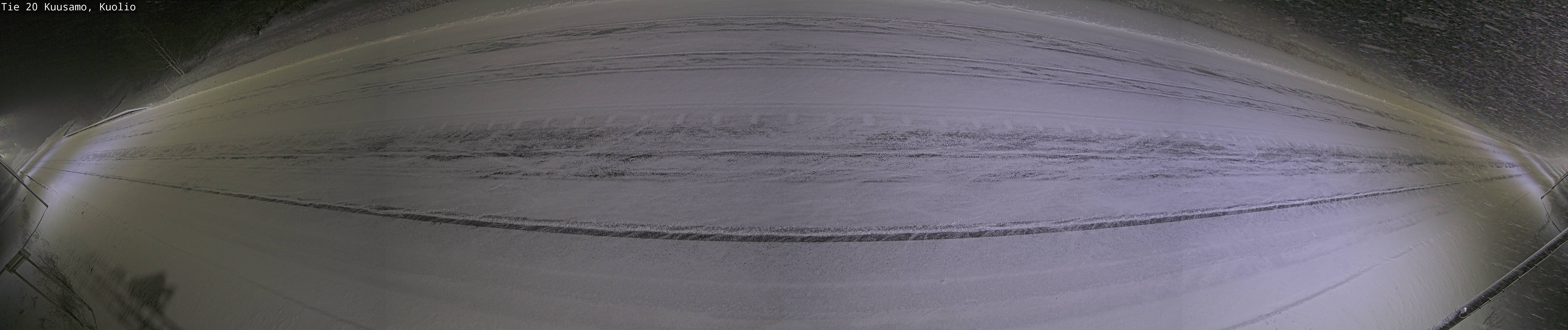 Weather Camera Image Väg 20 Kuusamo, Kuolio, Kuusamo, Pohjois-Pohjanmaa