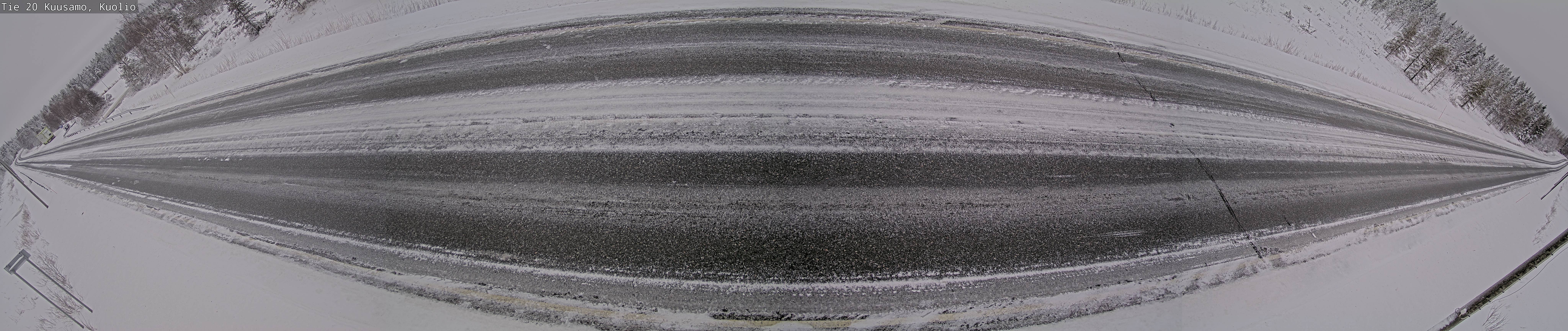 Weather Camera Image Väg 20 Kuusamo, Kuolio, Kuusamo, Pohjois-Pohjanmaa