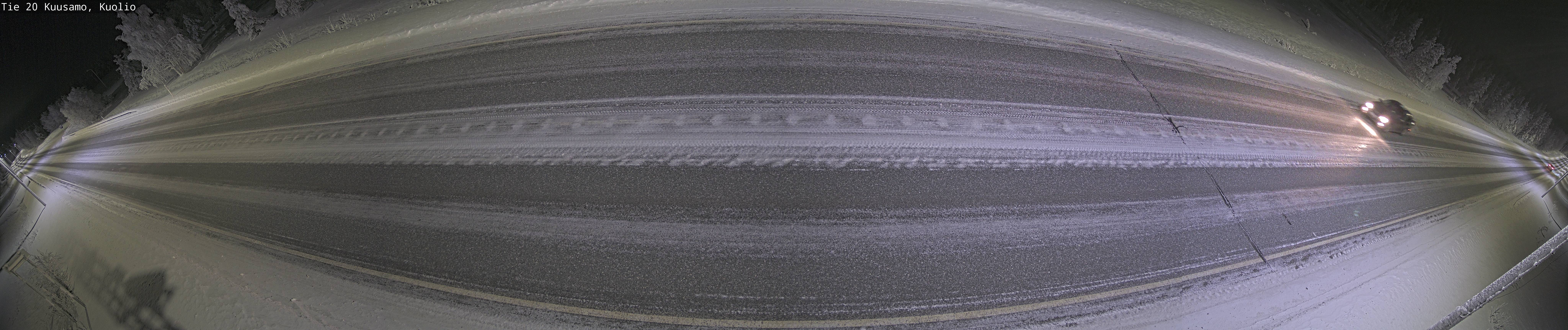 Weather Camera Image Väg 20 Kuusamo, Kuolio, Kuusamo, Pohjois-Pohjanmaa