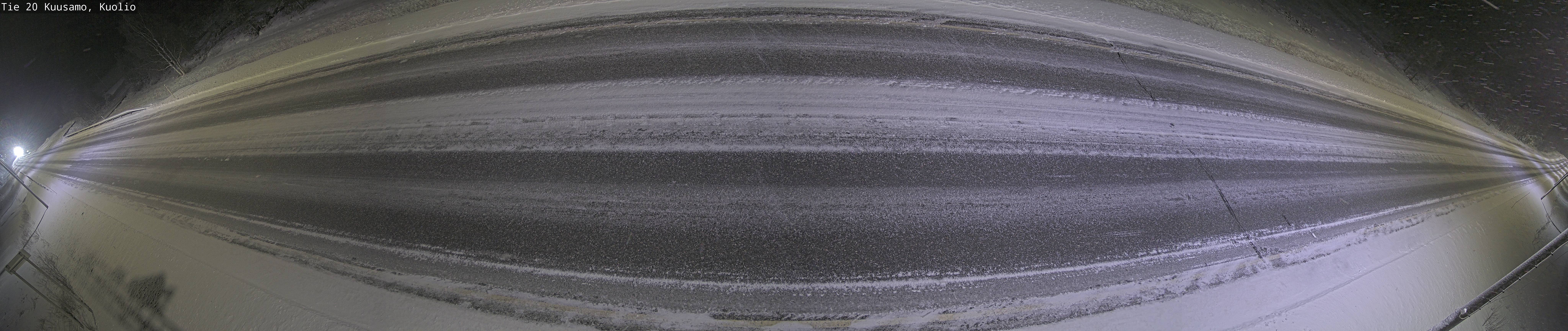 Weather Camera Image Väg 20 Kuusamo, Kuolio, Kuusamo, Pohjois-Pohjanmaa