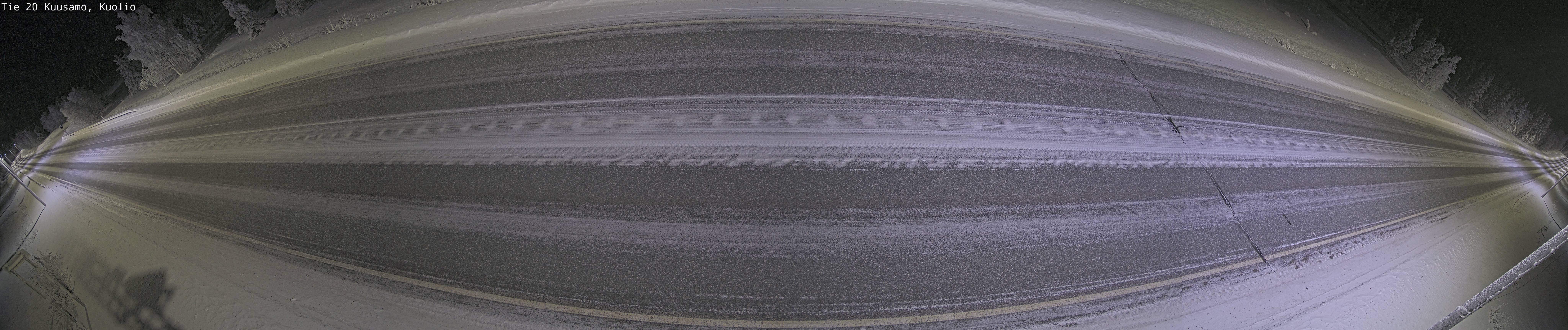 Weather Camera Image Väg 20 Kuusamo, Kuolio, Kuusamo, Pohjois-Pohjanmaa