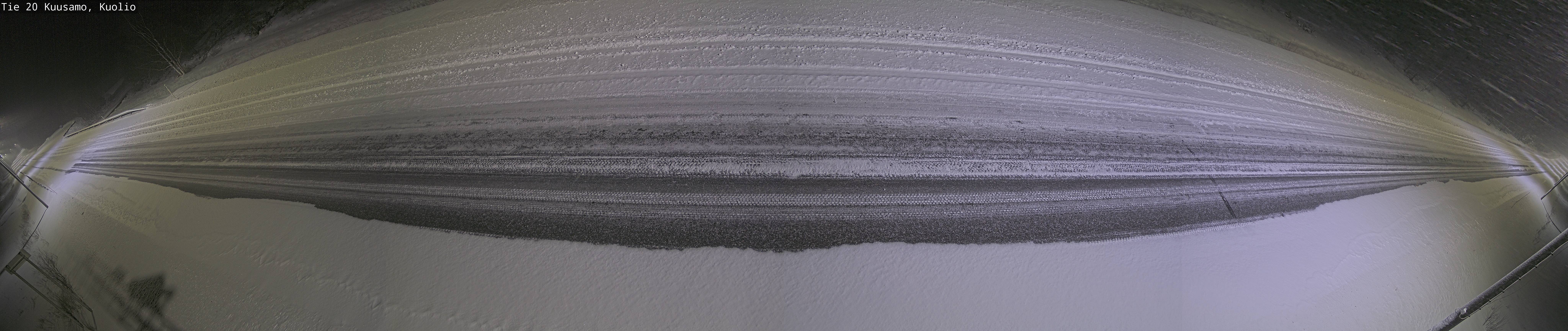Weather Camera Image Väg 20 Kuusamo, Kuolio, Kuusamo, Pohjois-Pohjanmaa