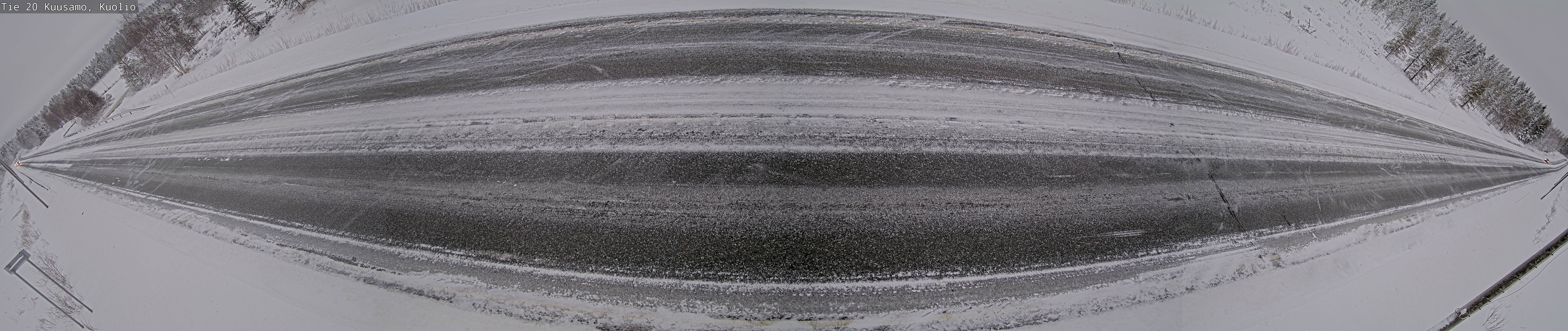 Weather Camera Image Väg 20 Kuusamo, Kuolio, Kuusamo, Pohjois-Pohjanmaa