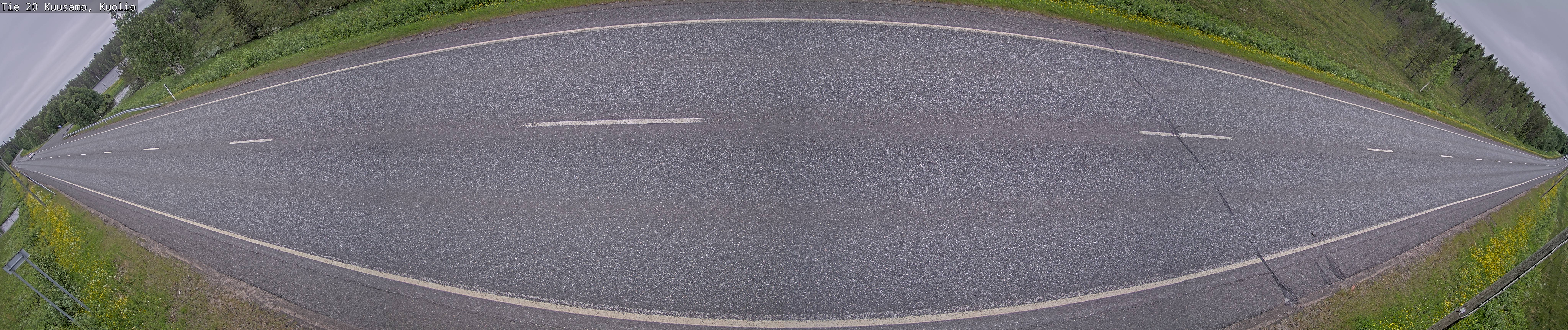 Weather Camera Image Väg 20 Kuusamo, Kuolio, Kuusamo, Pohjois-Pohjanmaa